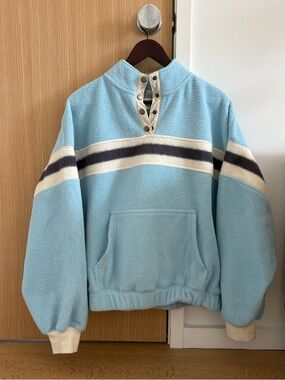 BDG Sherpa Fleece Pullover Sweater - Size Small